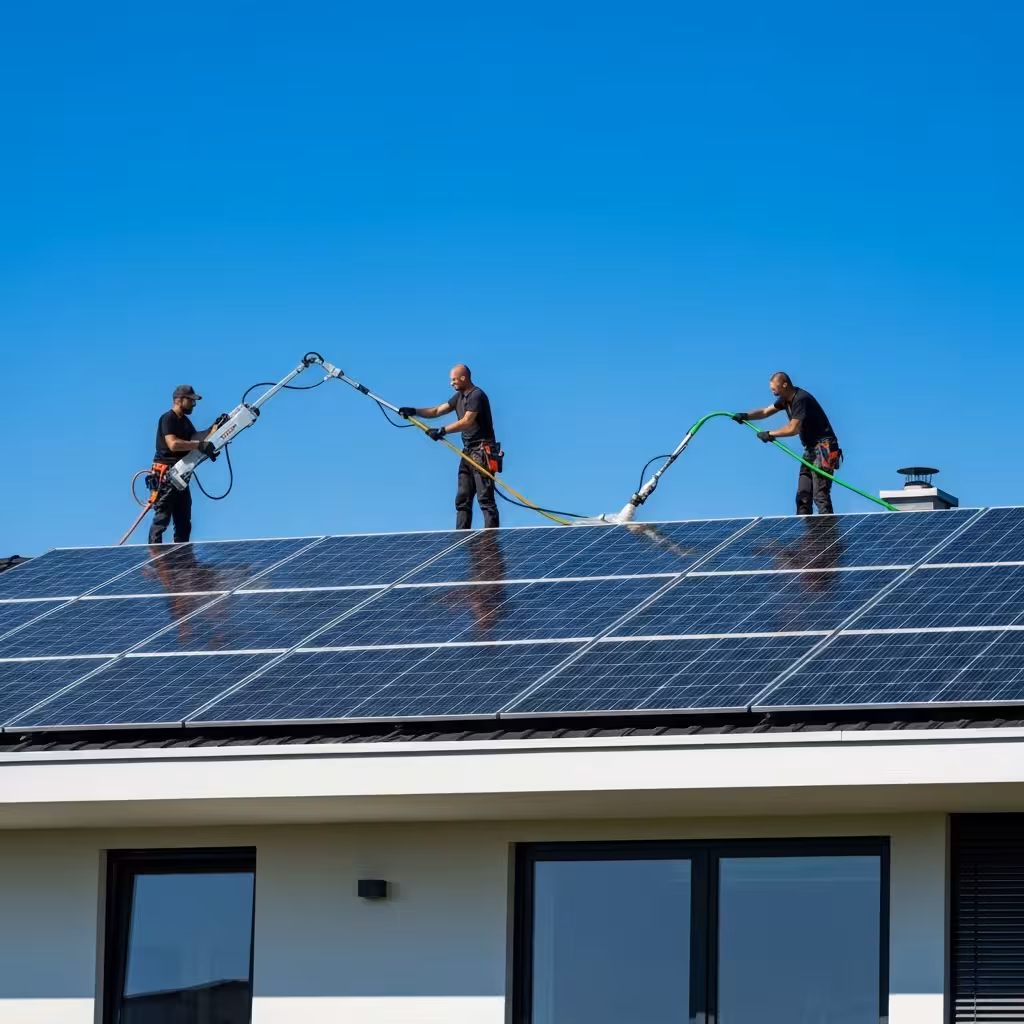 DR-Service - Professionele zonnepanelen reiniging