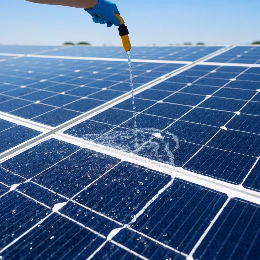 Zonnepanelen Reiniging